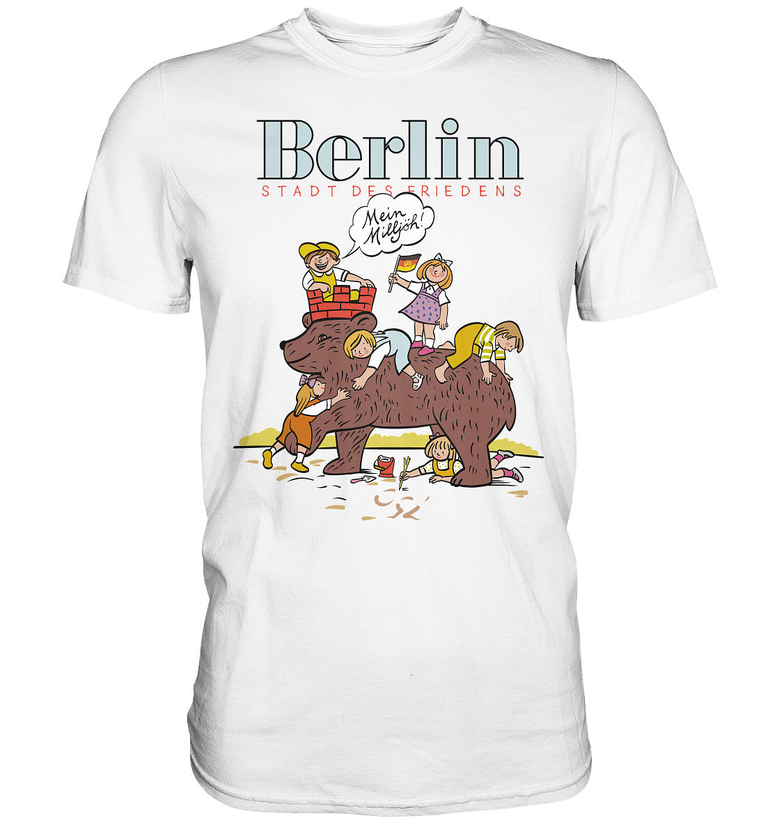 PREMIUM SHIRT UNISEX • BERLIN - STADT DES FRIEDENS