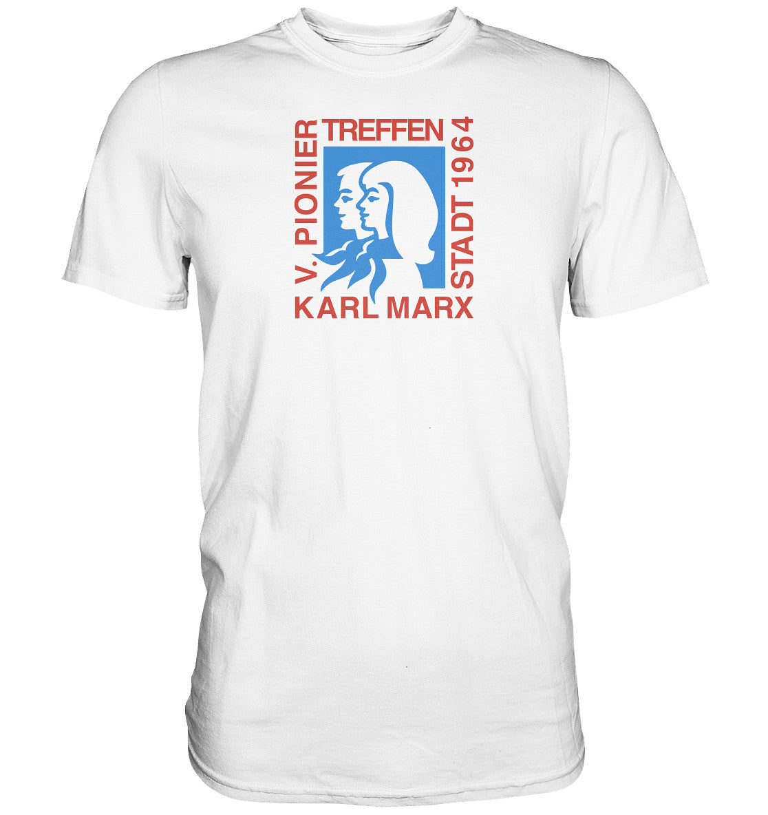 PREMIUM SHIRT UNISEX • 5. PIONIERTREFFEN KARL-MARX-STADT