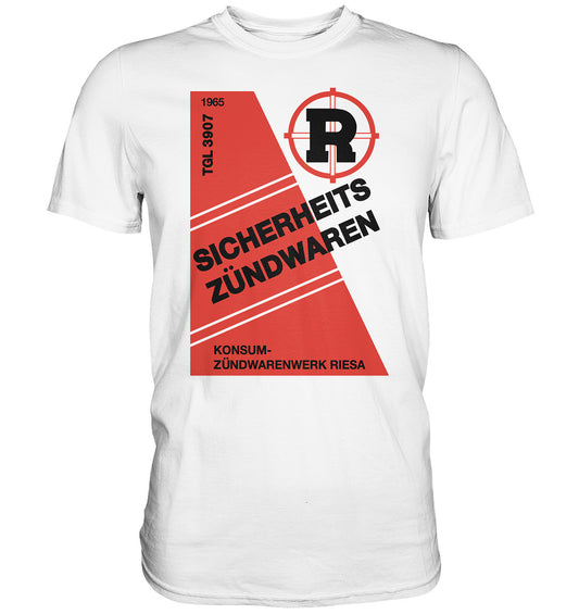 PREMIUM SHIRT UNISEX • RIESA SICHERHEITSZÜNDWAREN