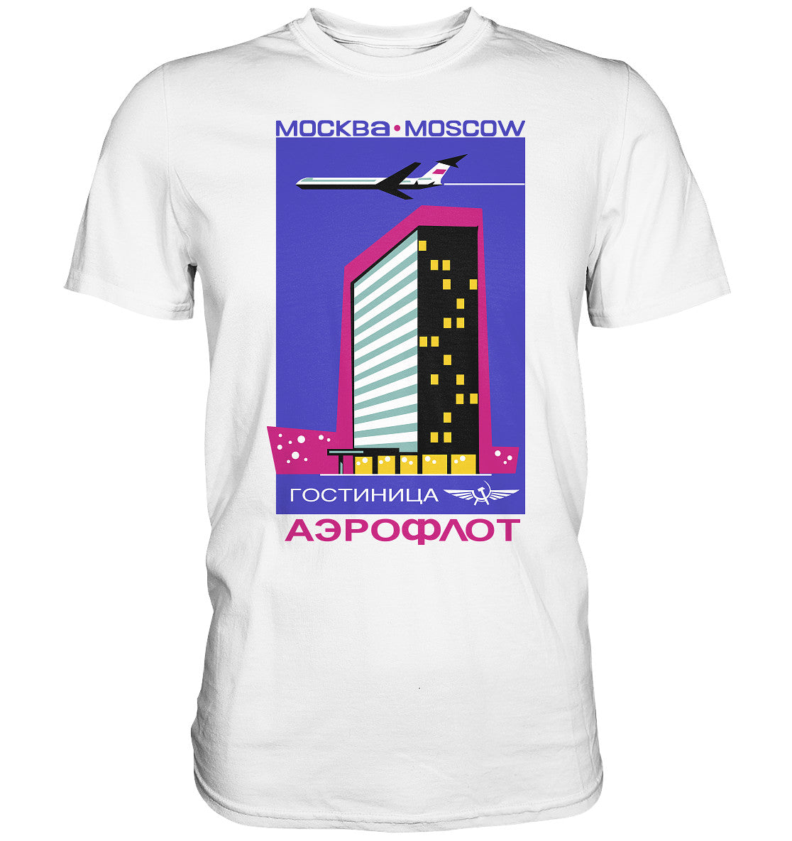 PREMIUM SHIRT UNISEX • AEROFLOT MOSKAU