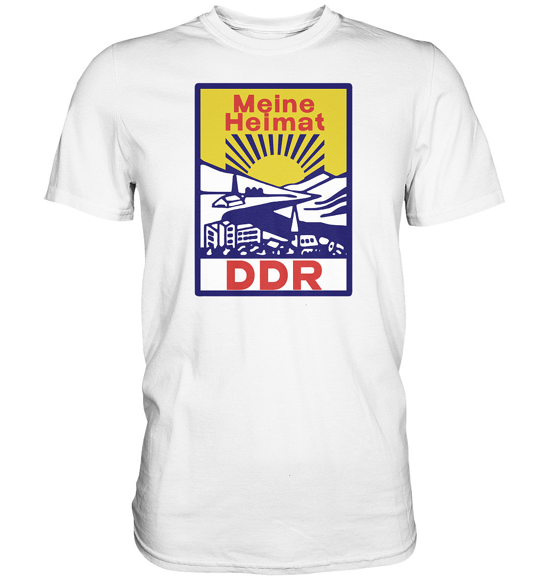 PREMIUM SHIRT UNISEX • MEINE HEIMAT DDR