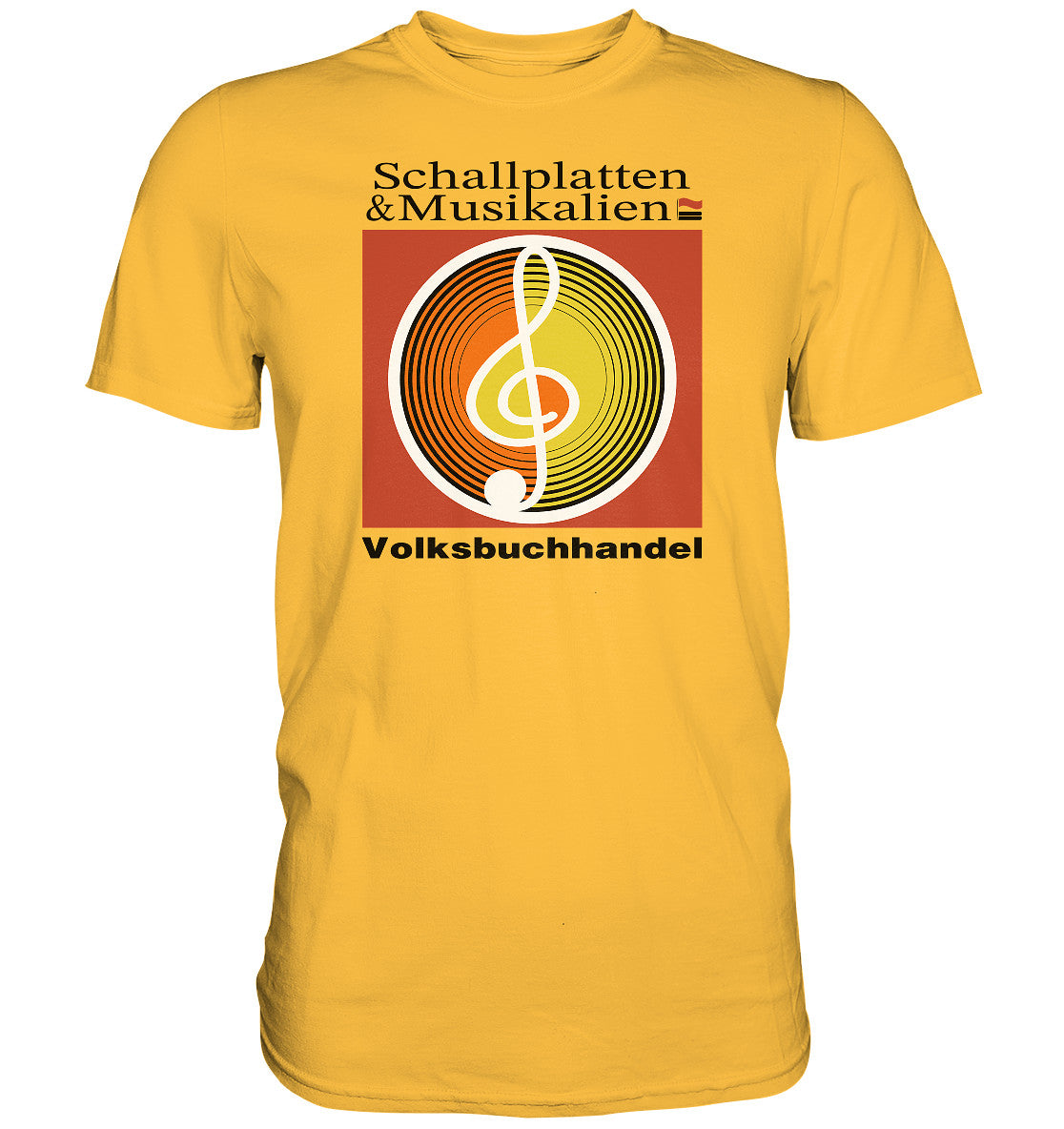 PREMIUM SHIRT UNISEX • SCHALLPLATTEN VOLKSBUCHHANDEL