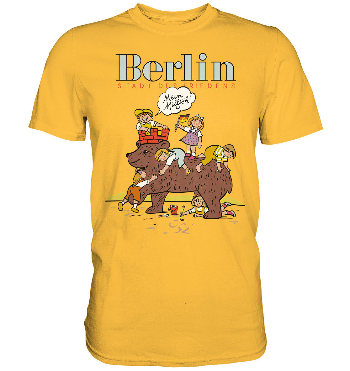 PREMIUM SHIRT UNISEX • BERLIN - STADT DES FRIEDENS