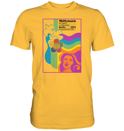 PREMIUM SHIRT UNISEX • WELTFESTSPIELE BERLIN, DDR 1973