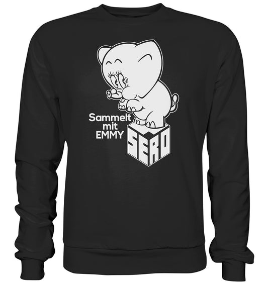 PULLOVER UNISEX • SERO: SAMMELT MIT EMMY - hell