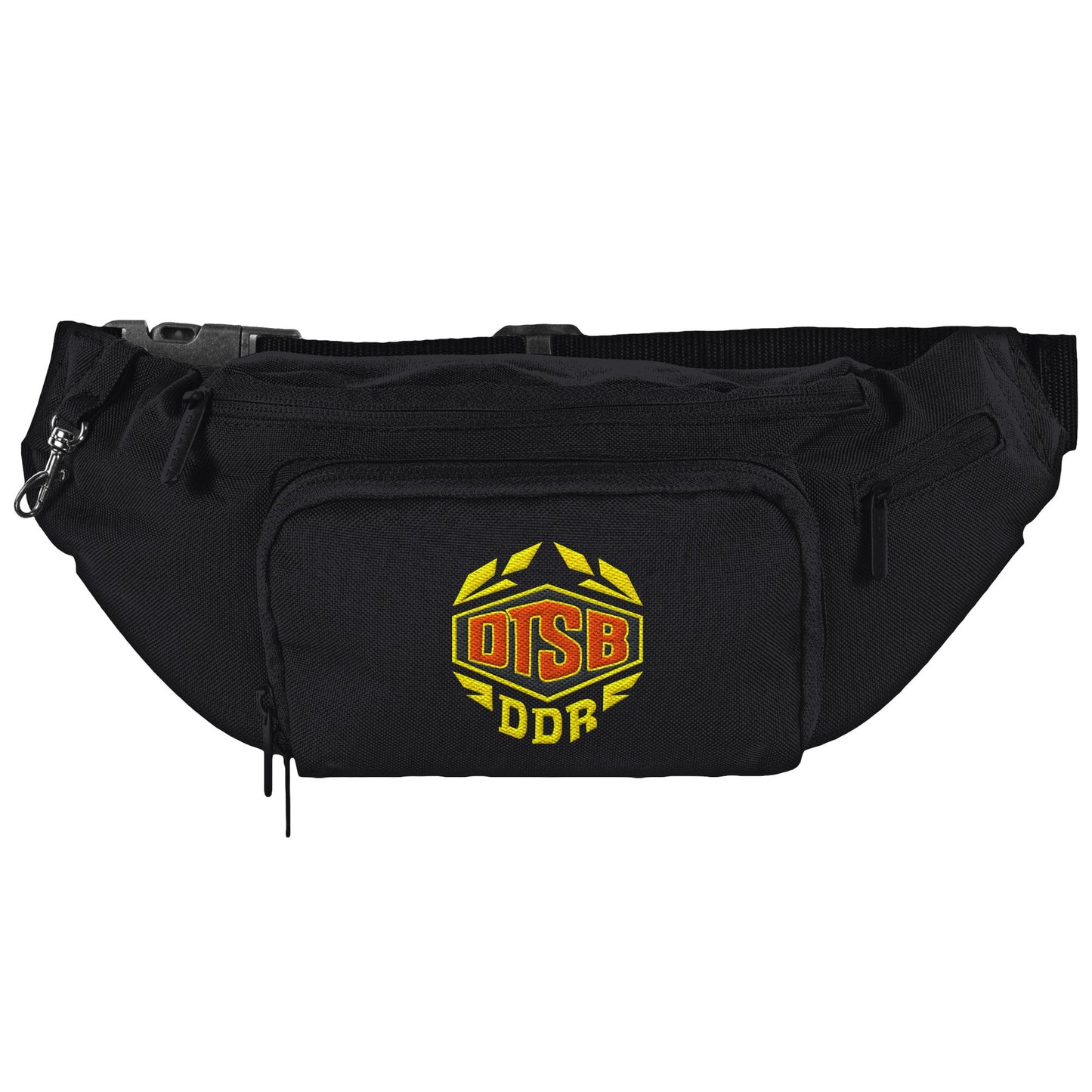 SCHULTER-/BAUCHTASCHE - BESTICKT • DTSB DDR