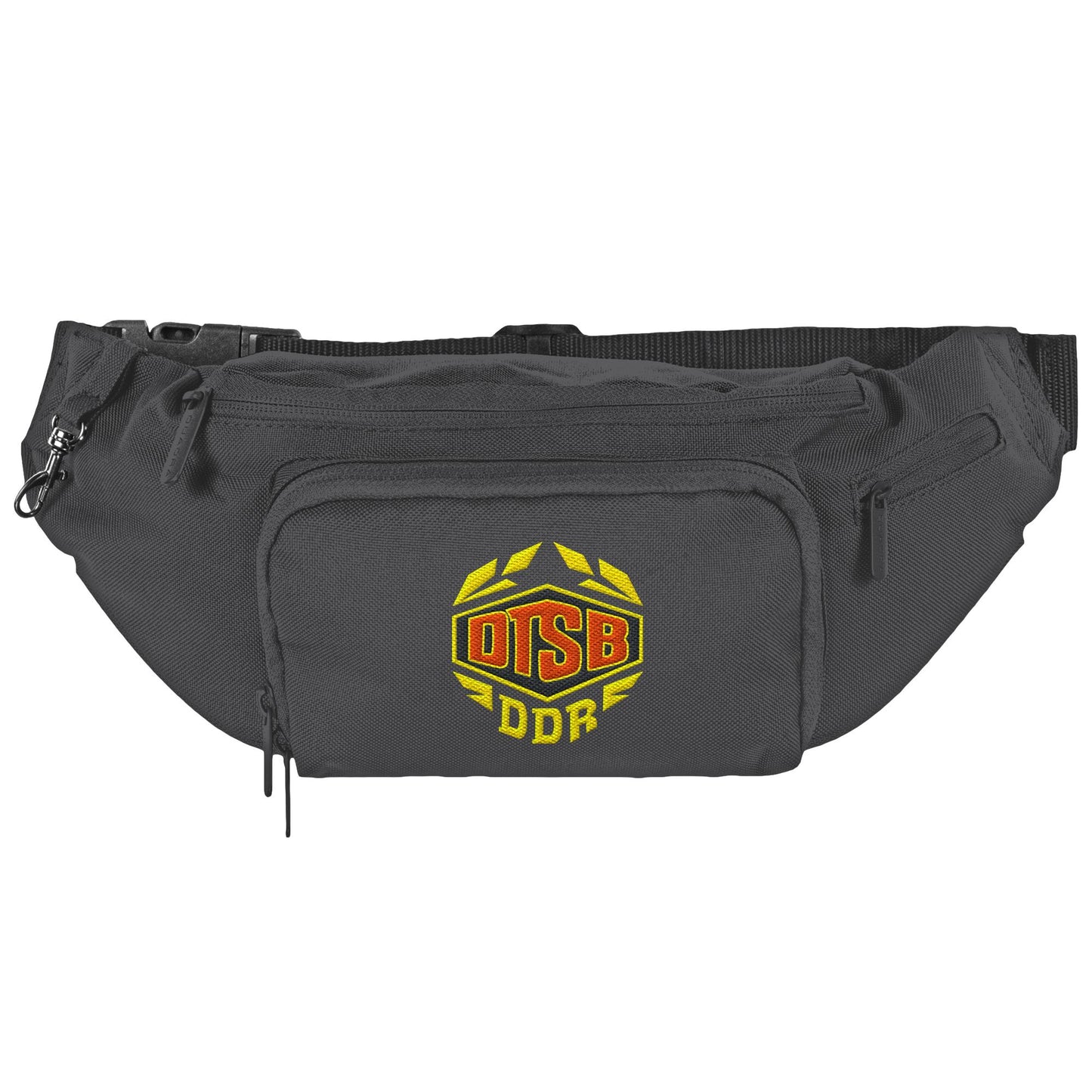 SCHULTER-/BAUCHTASCHE - BESTICKT • DTSB DDR