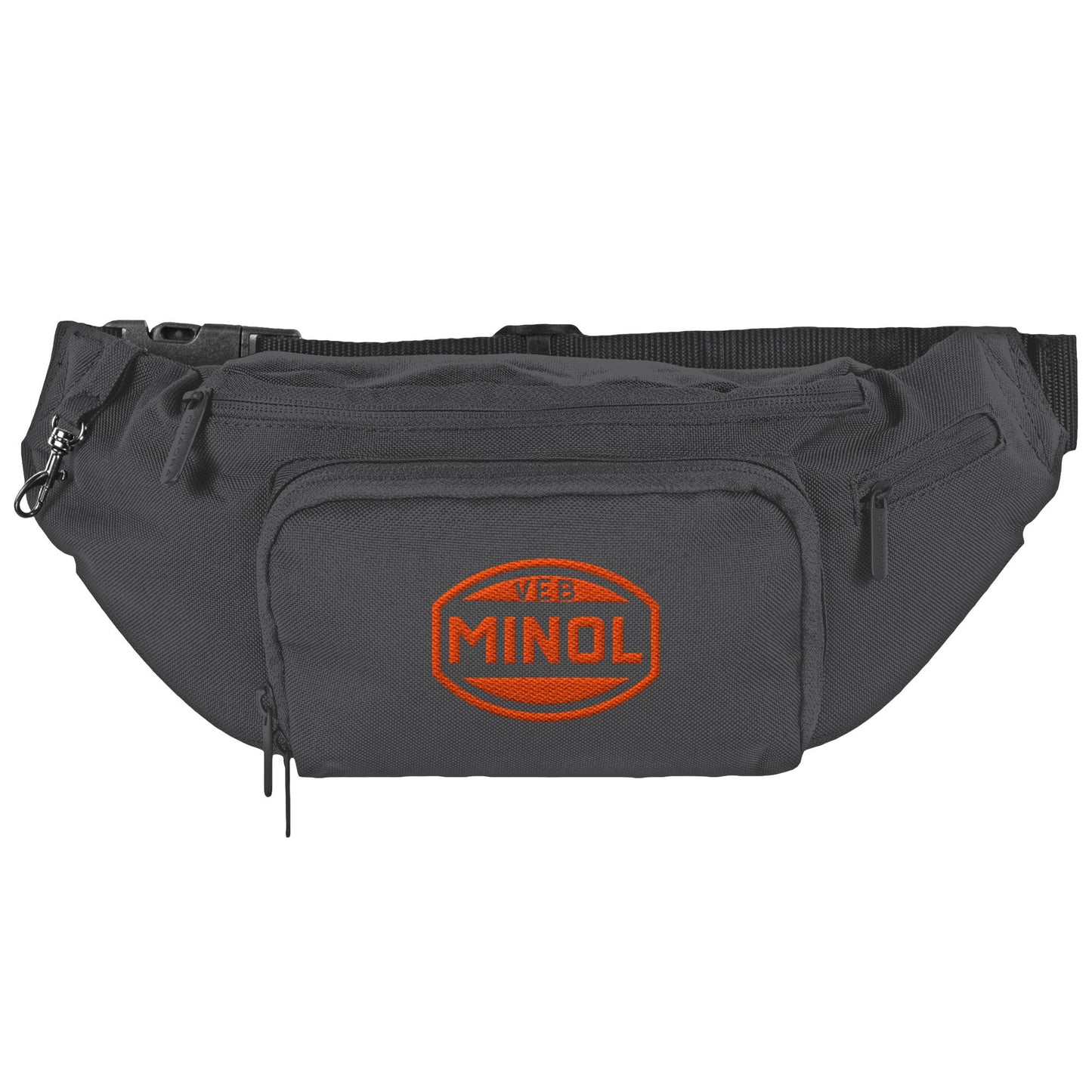 SCHULTER-/BAUCHTASCHE - BESTICKT • VEB MINOL