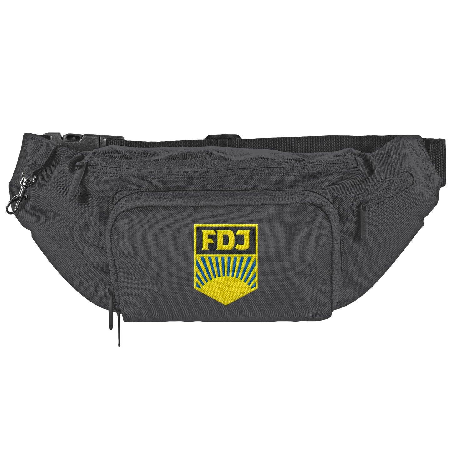 SCHULTER-/BAUCHTASCHE - BESTICKT • FDJ - FARBE