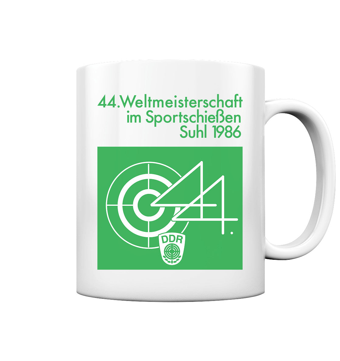 TASSE • WELTMEISTERSCHAFT SPORTSCHIESSEN SUHL 1986