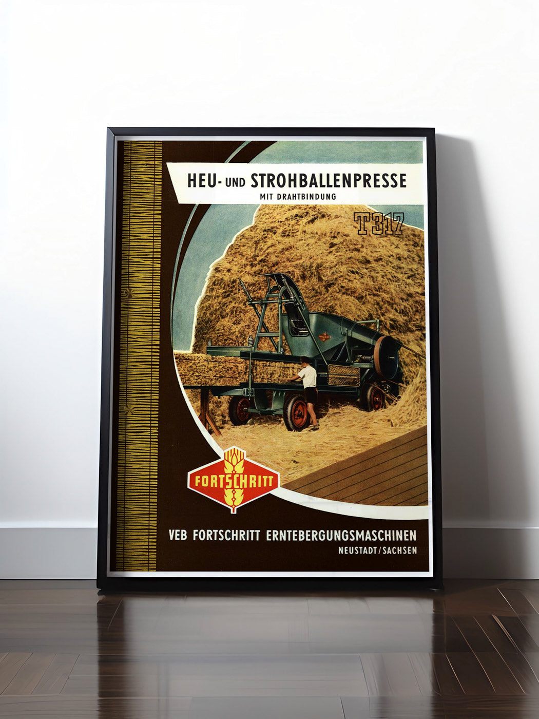 HISTORISCHES POSTER (A4 | A3 | A2 | A1) • DDR: FORTSCHRITT T317