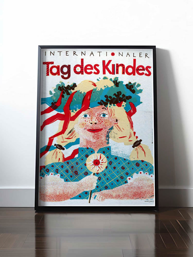 HISTORISCHES POSTER (A4 | A3 | A2 | A1) • INTERNATIONALER TAG DES KINDES