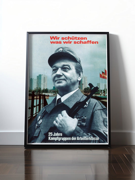 HISTORISCHES POSTER (A4 | A3 | A2 | A1) • DDR: KAMPFGRUPPEN