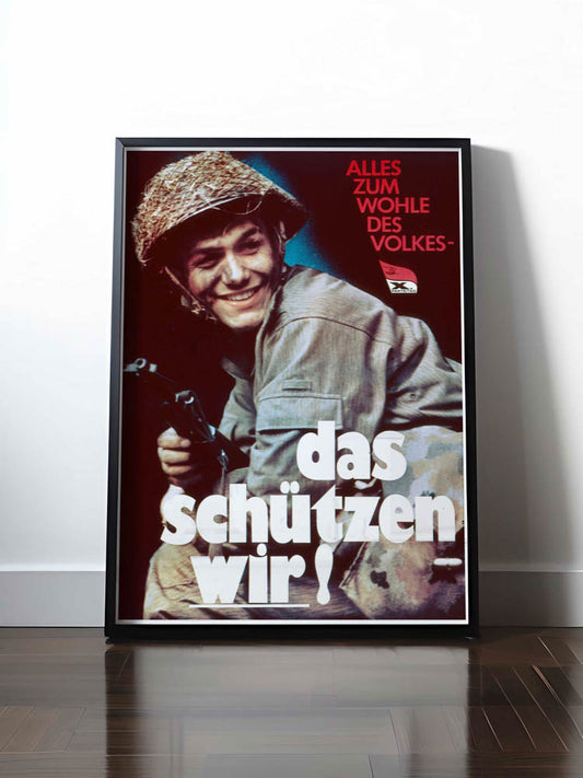 HISTORISCHES POSTER (A4 | A3 | A2 | A1) • DAS SCHÜTZEN WIR!