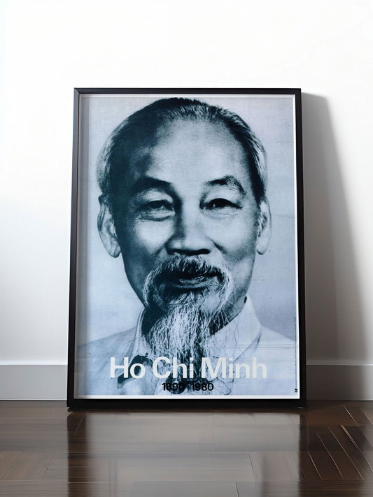 HISTORISCHES POSTER (A4 | A3 | A2 | A1) • DDR: HO CHI MINH