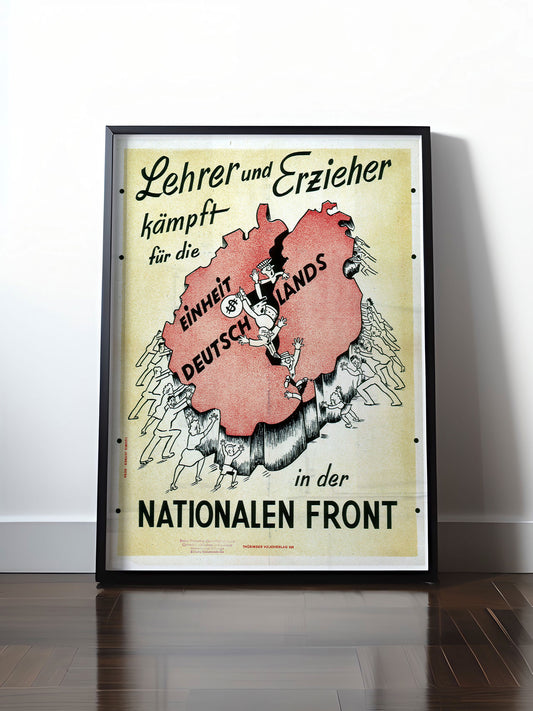 HISTORISCHES POSTER (A4 | A3 | A2 | A1) • DDR: LEHRER UND ERZIEHER