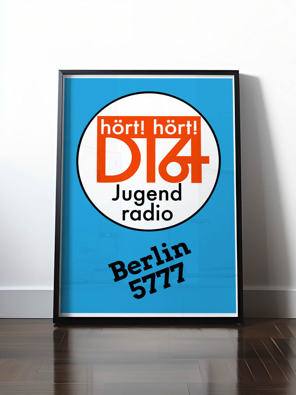 HISTORISCHES POSTER (A4 | A3 | A2 | A1) • DT64 JUGENDRADIO