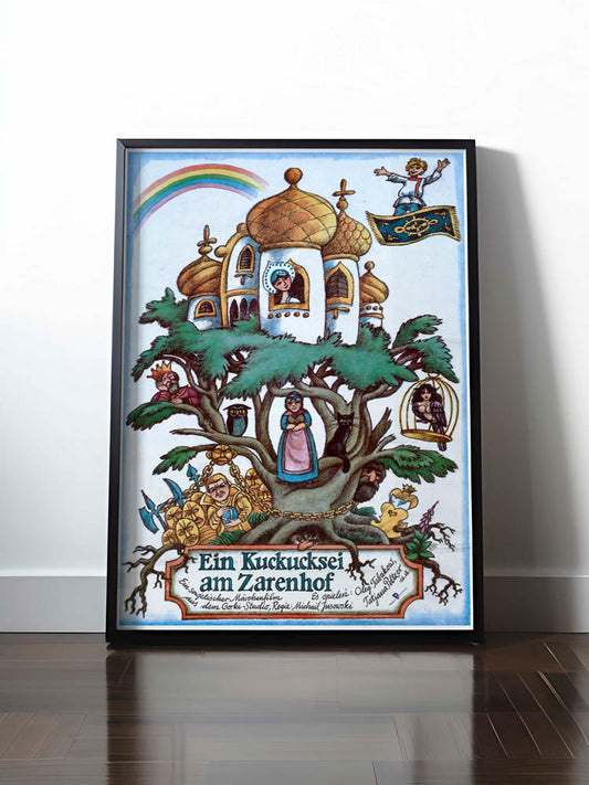 HISTORISCHES POSTER (A4 | A3 | A2 | A1) • EIN KUCKUCKSEI AM ZARENHOF - FILMPLAKAT