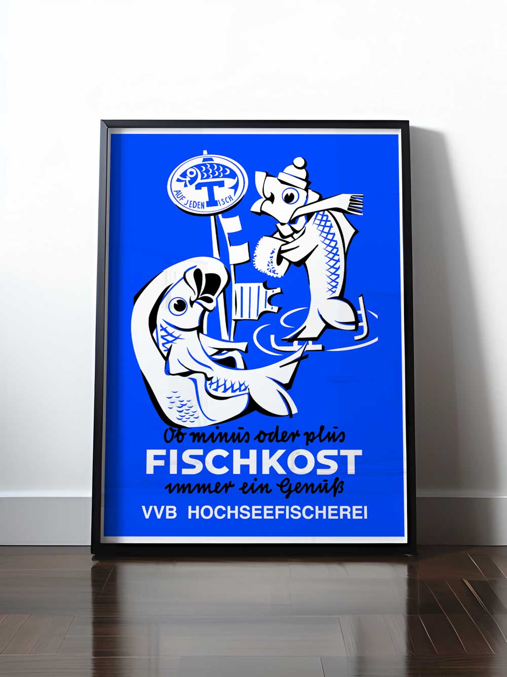 HISTORISCHES POSTER (A4 | A3 | A2 | A1) • FISCHKOST VVB HOCHSEEFISCHEREI