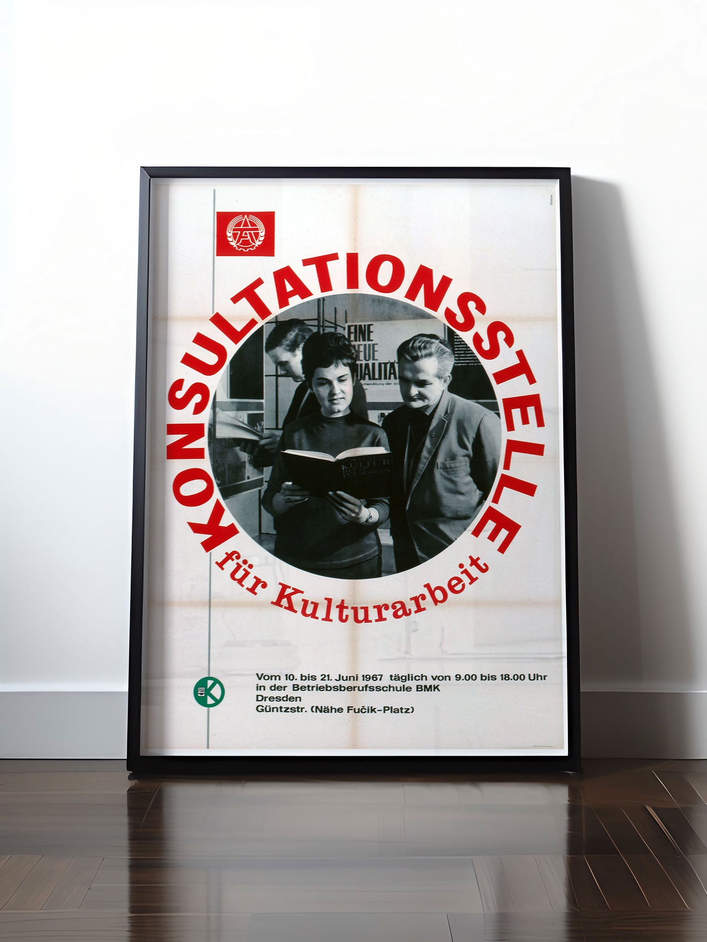 HISTORISCHES POSTER (A4 | A3 | A2 | A1) • KONSULTATIONSSTELLE DRESDEN