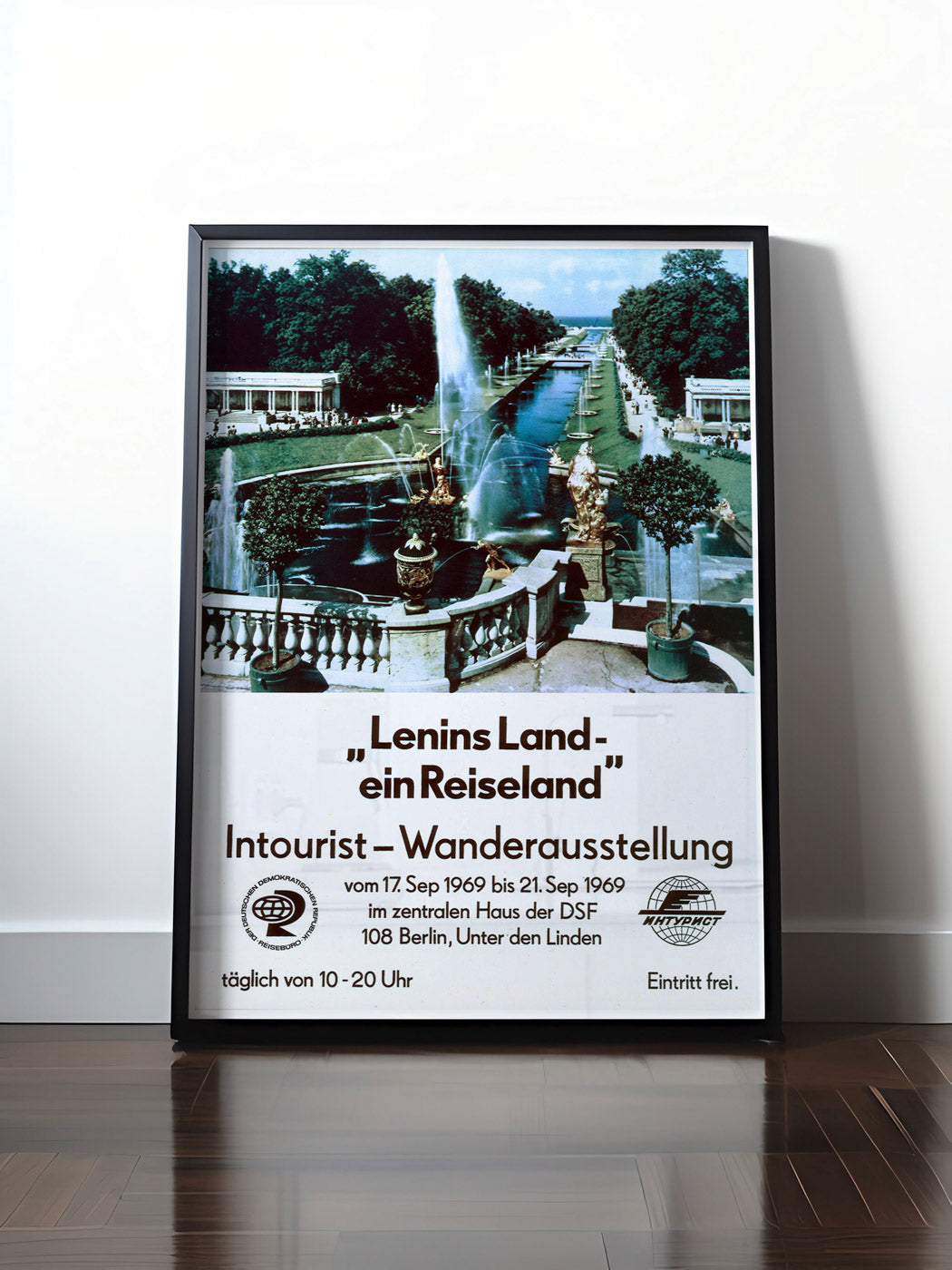 HISTORISCHES POSTER (A4 | A3 | A2 | A1) • DDR: LENIN'S LAND - WANDERAUSSTELLUNG 1969