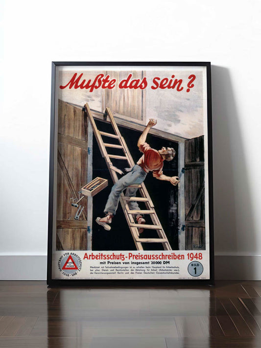 HISTORISCHES POSTER (A4 | A3 | A2 | A1) • MUSSTE DAS SEIN? - BILD 1, 1948