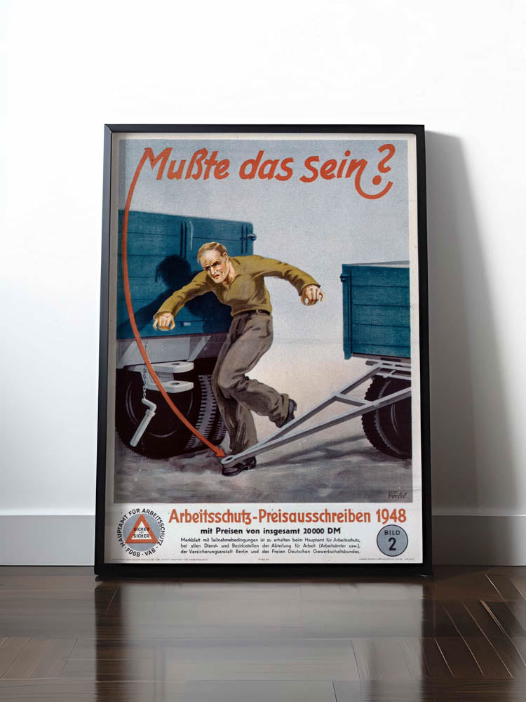 HISTORISCHES POSTER (A4 | A3 | A2 | A1) • MUSSTE DAS SEIN? - BILD 2, 1948