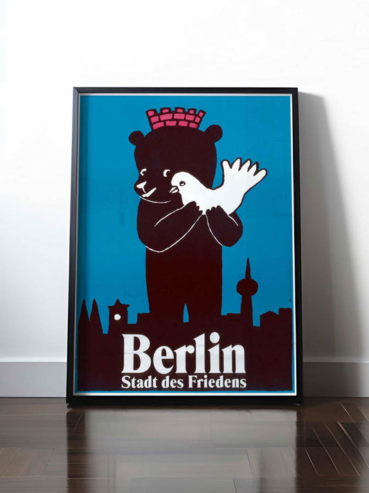 HISTORISCHES POSTER (A4 | A3 | A2 | A1) • BERLIN STADT DES FRIEDENS