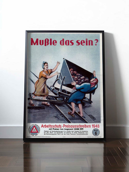 HISTORISCHES POSTER (A4 | A3 | A2 | A1) • MUSSTE DAS SEIN? - BILD 6, 1948