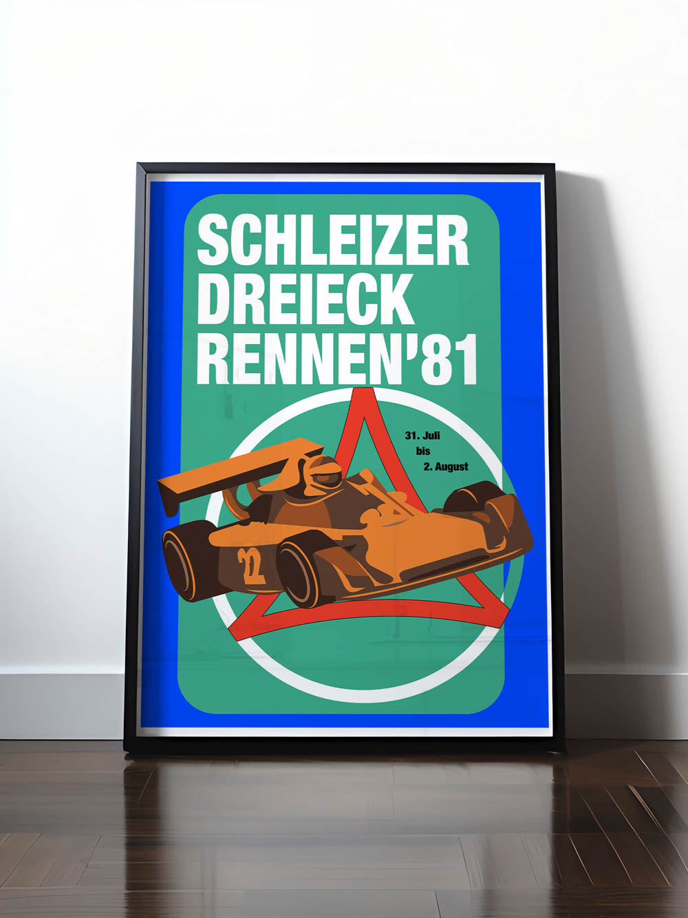 HISTORISCHES POSTER (A4 | A3 | A2 | A1) • SCHLEIZER DREIECK-RENNEN 1981