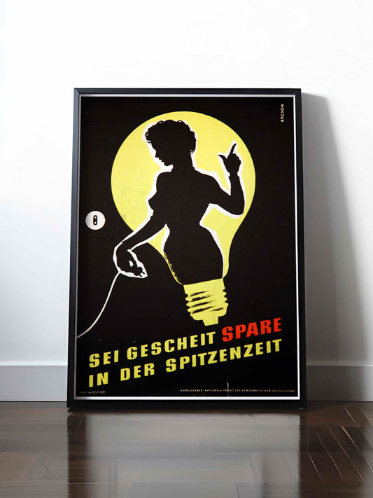 HISTORISCHES POSTER (A4 | A3 | A2 | A1) • SPARE IN DER SPITZENZEIT