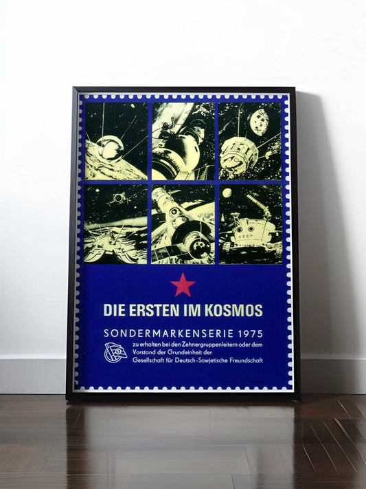 HISTORISCHES POSTER (A4 | A3 | A2 | A1) • DIE ERSTEN IM KOSMOS