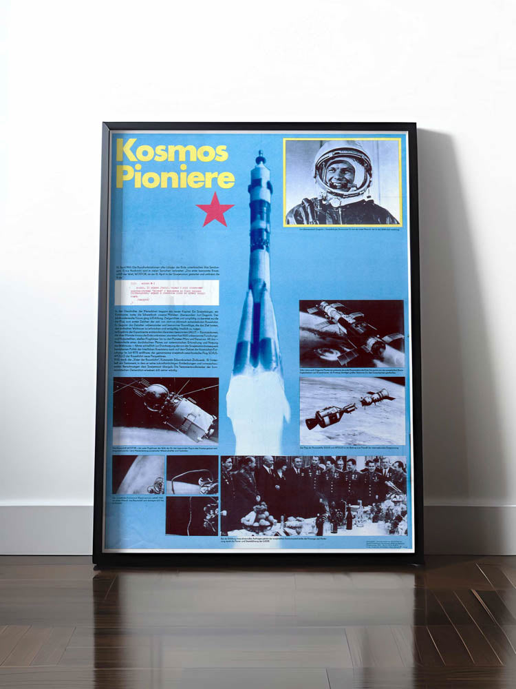 HISTORISCHES POSTER (A4 | A3 | A2 | A1) • KOSMOS PIONIERE