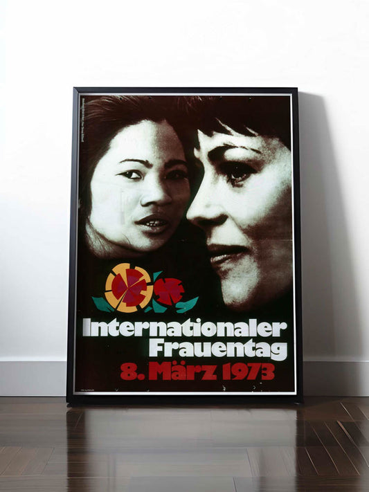 HISTORISCHES POSTER (A4 | A3 | A2 | A1) • INTERNATIONALER FRAUENTAG 8. MÄRZ 1973