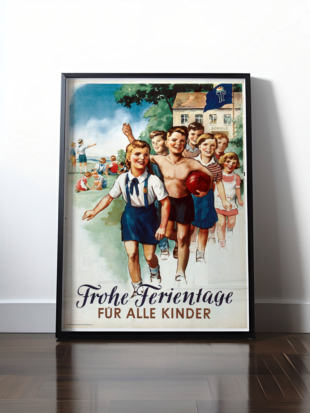 HISTORISCHES POSTER (A4 | A3 | A2 | A1) • DDR: PIONIERE FERIENTAGE