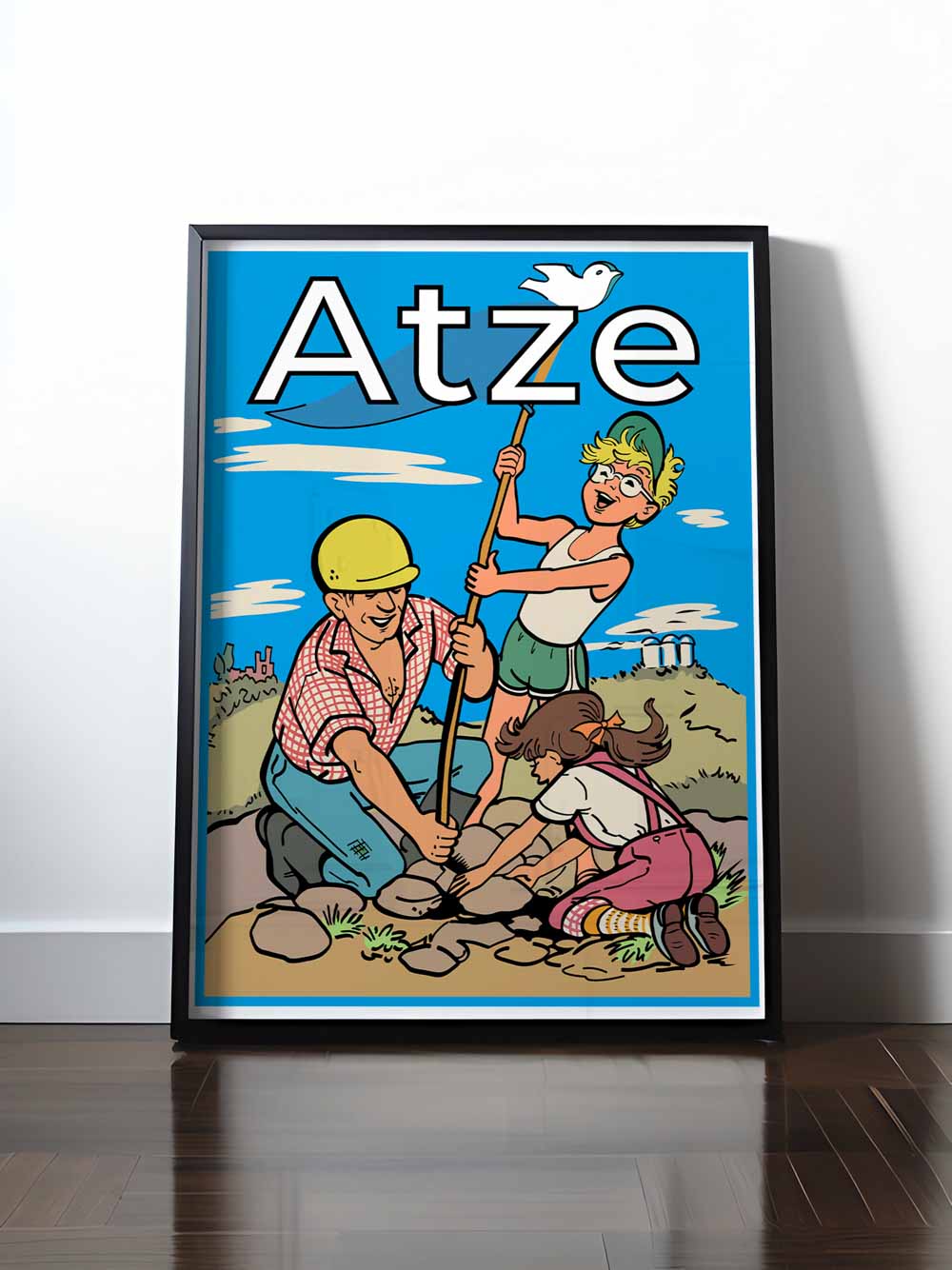 HISTORISCHES POSTER (A4 | A3 | A2 | A1) • ATZE ORIGINAL COVER