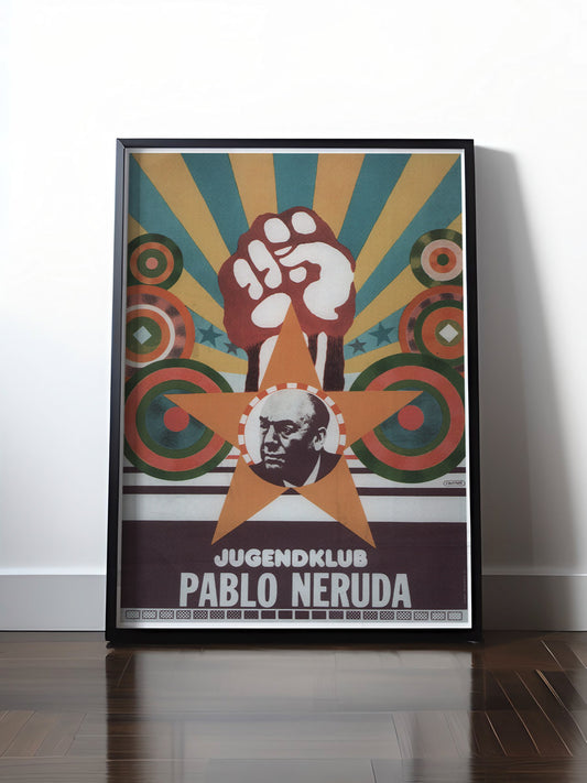 HISTORISCHES POSTER (A4 | A3 | A2 | A1) • JUGENDKLUB PABLO NERUDA