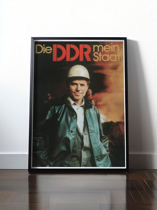 HISTORISCHES POSTER (A4 | A3 | A2 | A1) • DDR: MEIN STAAT