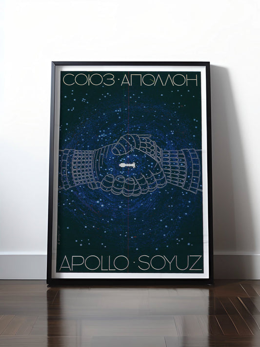 HISTORISCHES POSTER (A4 | A3 | A2 | A1) • APOLLO - SOYUZ