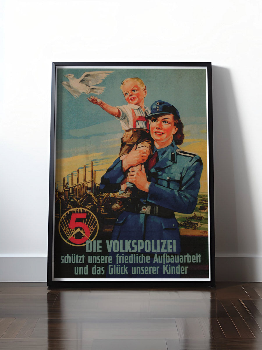 HISTORISCHES POSTER (A4 | A3 | A2 | A1) • VOLKSPOLIZEI