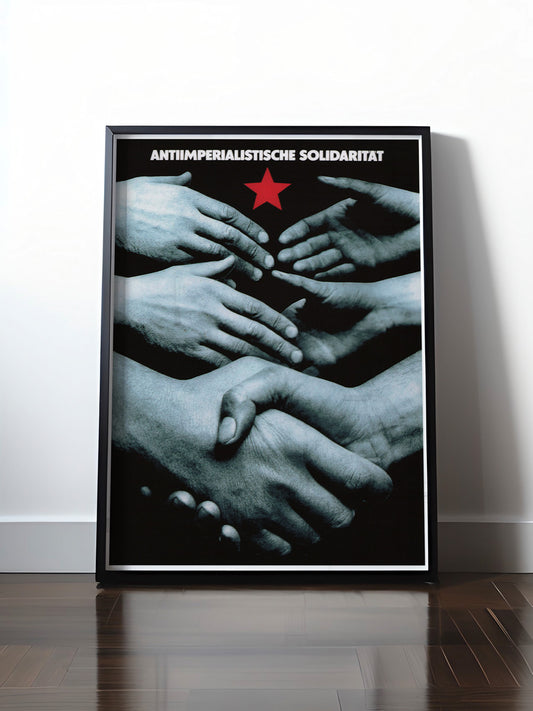 HISTORISCHES POSTER (A4 | A3 | A2 | A1) • ANTIIMPERIALISTISCHE SOLIDARITÄT