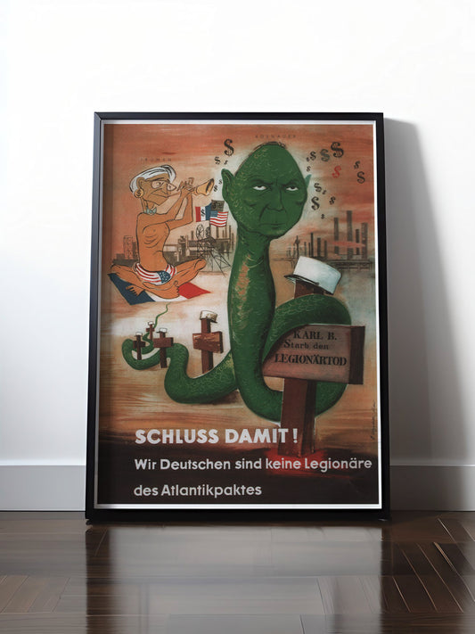 HISTORISCHES POSTER (A4 | A3 | A2 | A1) • DDR: ATLANTIKPAKT